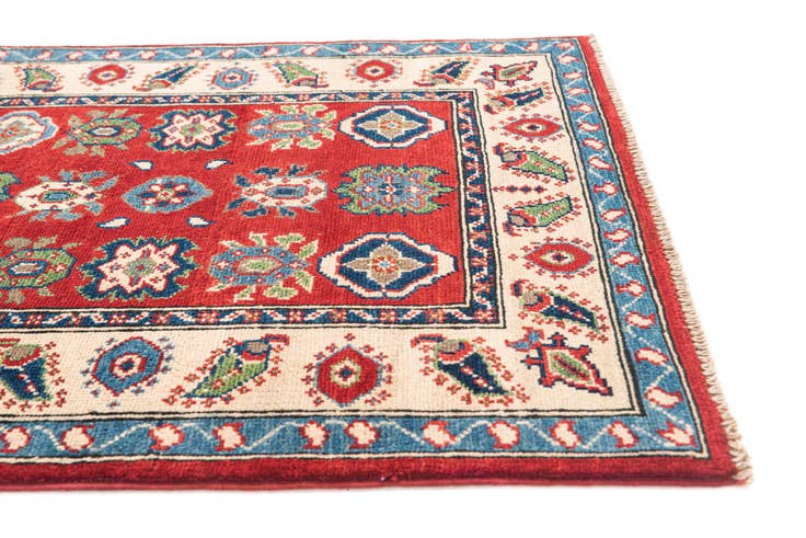 Detail image of 2' 9 x 9' 8 Hand Knotted Kazak Runner Rug
