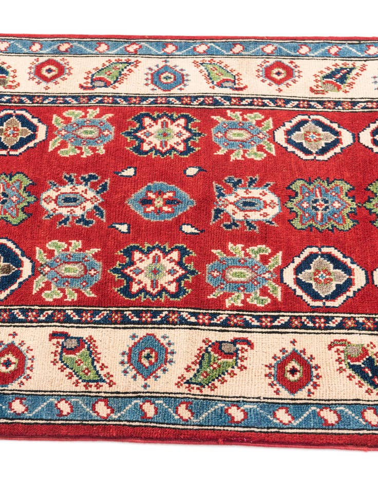 Detail image of 2' 9 x 9' 8 Hand Knotted Kazak Runner Rug