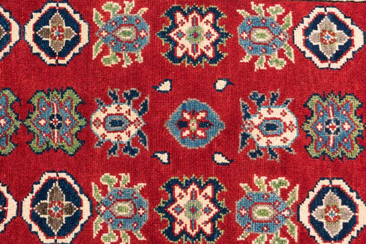 2' 9 x 9' 8 Hand Knotted Kazak Runner Rug