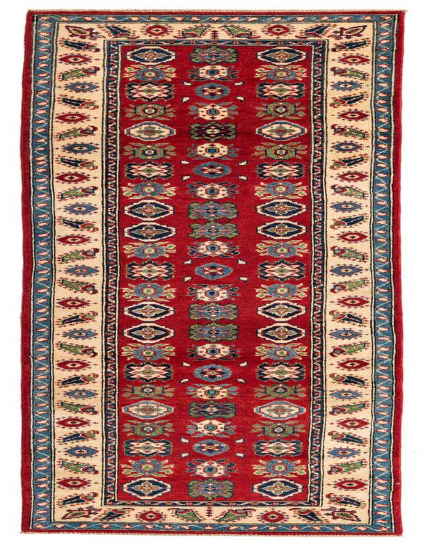 2' 9 x 9' 8 Hand Knotted Kazak Runner Rug