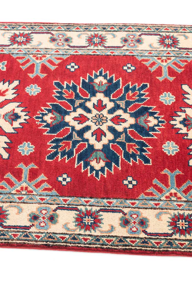 2' 8 x 9' 8 Hand Knotted Kazak Runner Rug