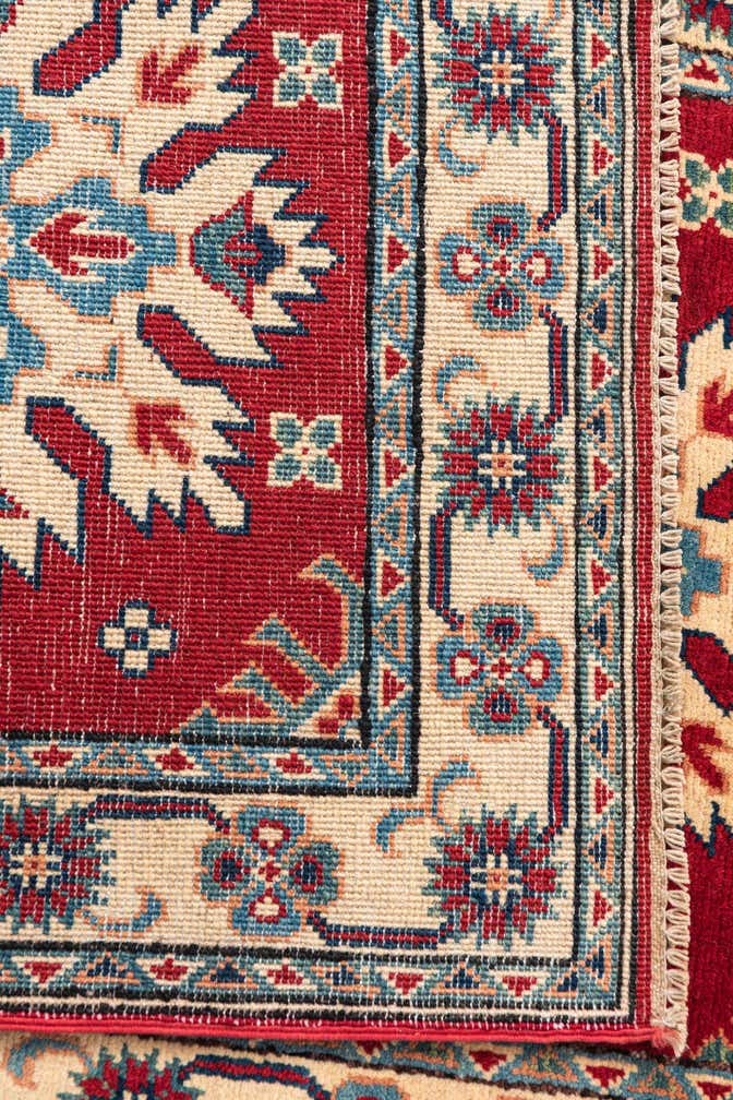 2' 8 x 9' 8 Hand Knotted Kazak Runner Rug