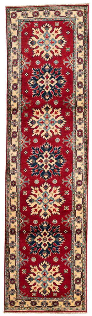 2' 8 x 9' 8 Hand Knotted Kazak Runner Rug
