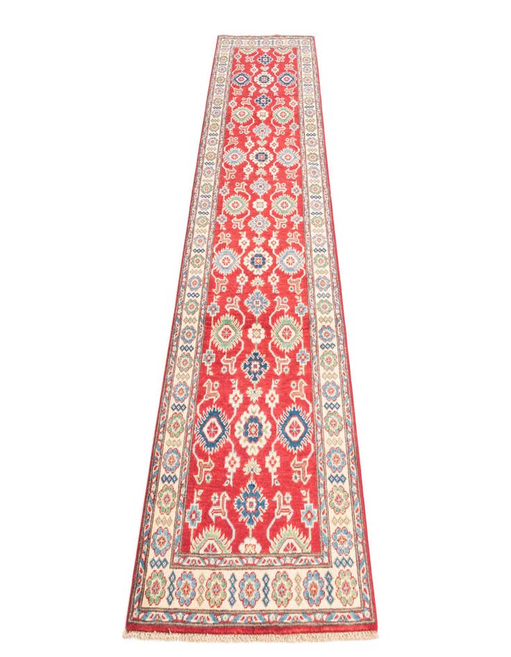 Detail image of 2' 9 x 9' 9  Hand Knotted Kazak Runner Rug