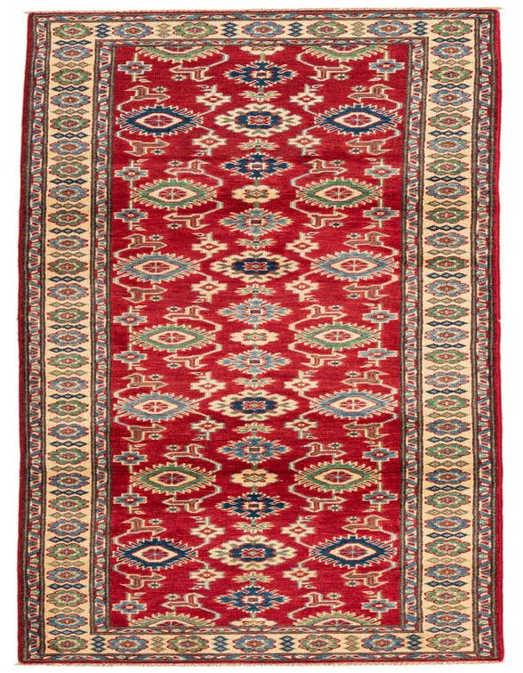 Detail image of 2' 9 x 9' 9 Hand Knotted Kazak Runner Rug