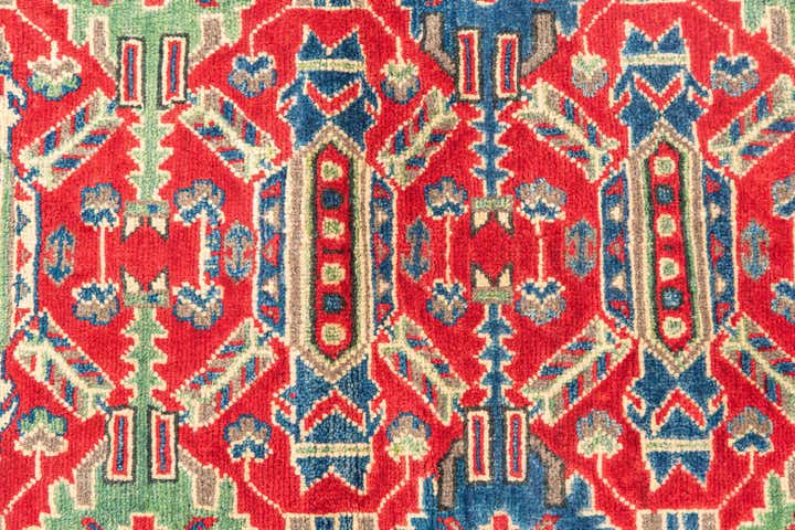 2' 8 x 9' 8 Hand Knotted Kazak Runner Rug