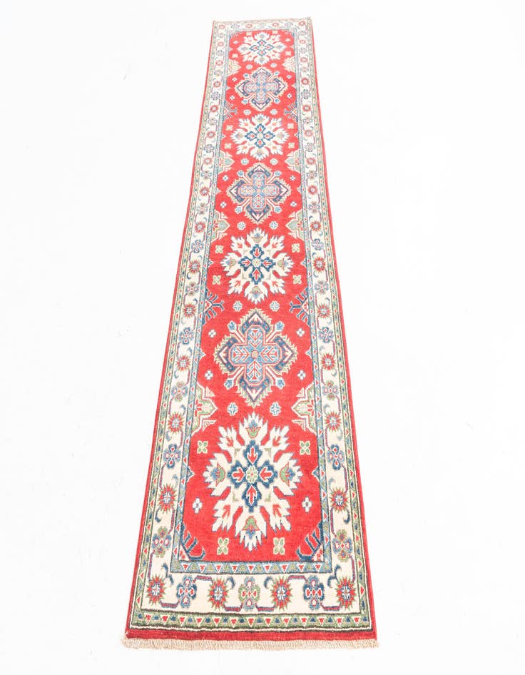 Detail image of 2' 8 x 9' 7  Hand Knotted Kazak Runner Rug