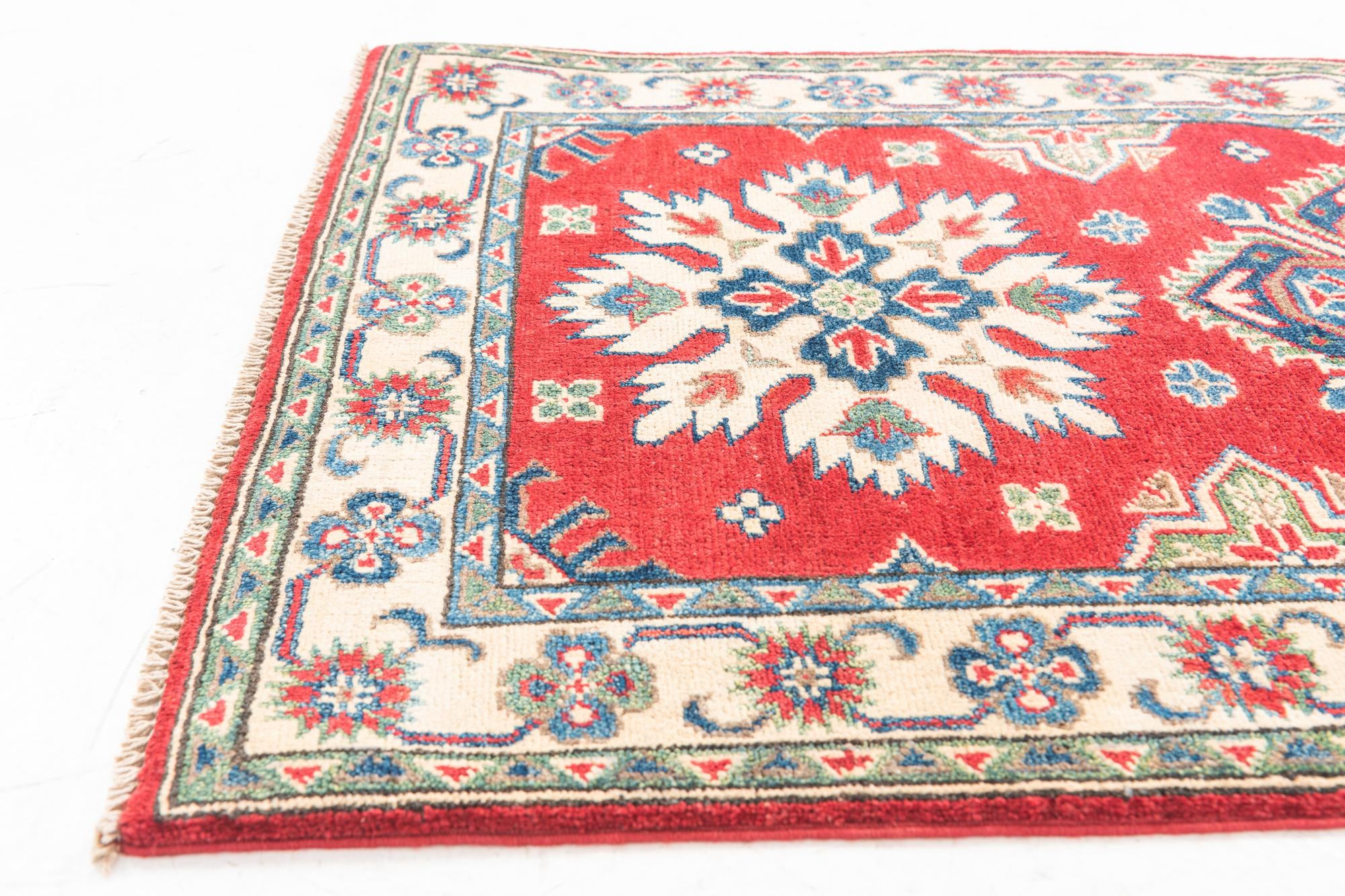 2' 8 x 9' 7 Hand Knotted Kazak Runner Rug