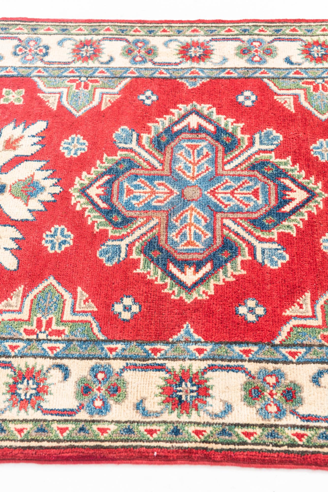 2' 8 x 9' 7 Hand Knotted Kazak Runner Rug