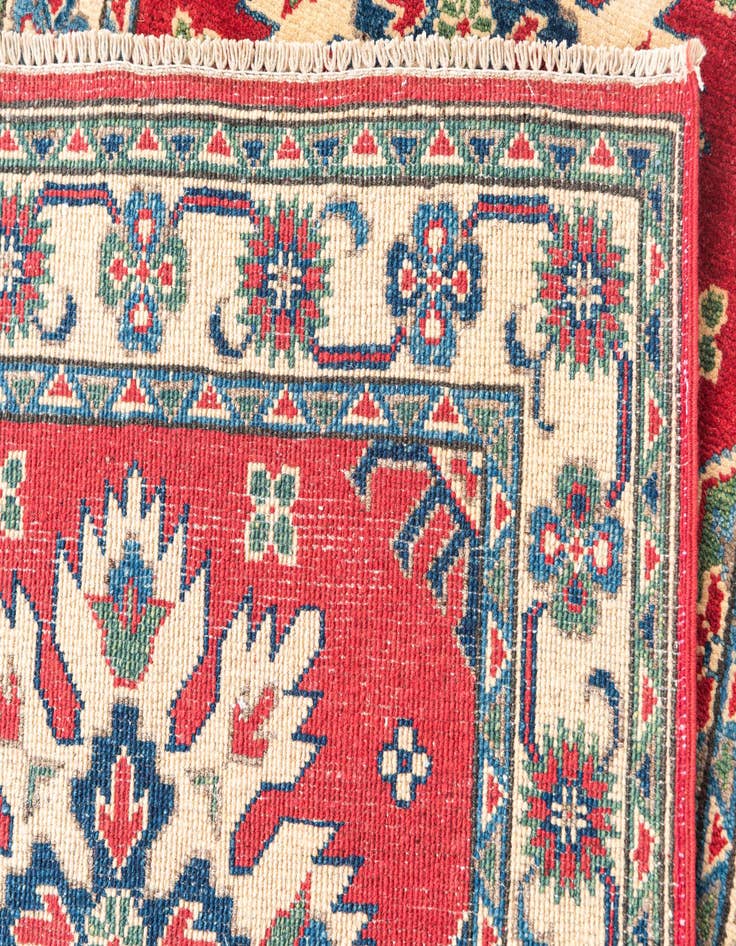 Detail image of 2' 8 x 9' 7  Hand Knotted Kazak Runner Rug