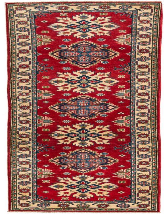 Detail image of 2' 8 x 9' 7 Hand Knotted Kazak Runner Rug