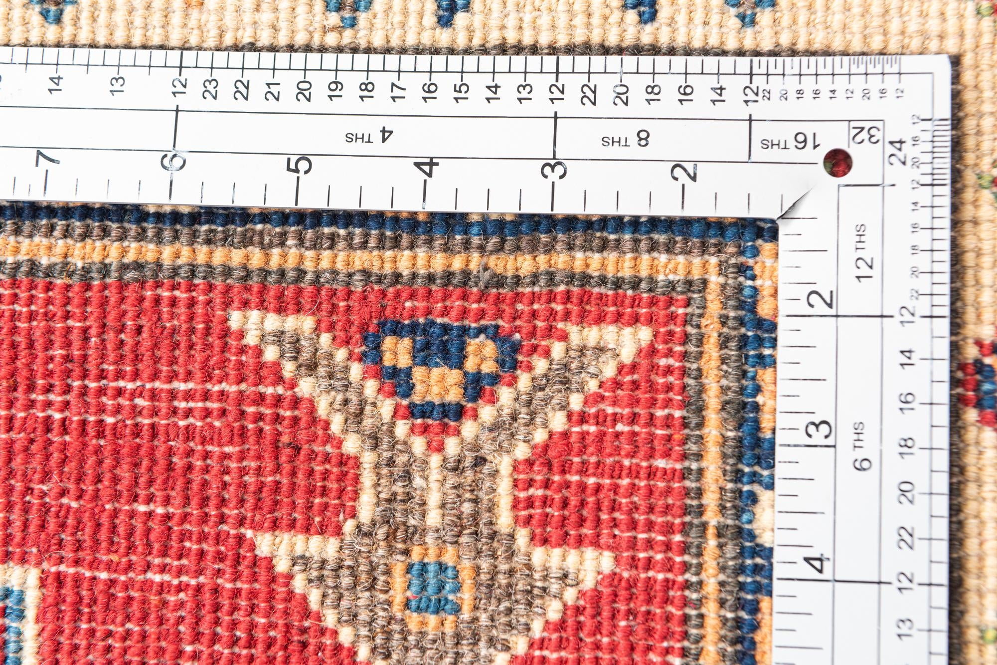 2' 7 x 9' 9 Hand Knotted Kazak Runner Rug