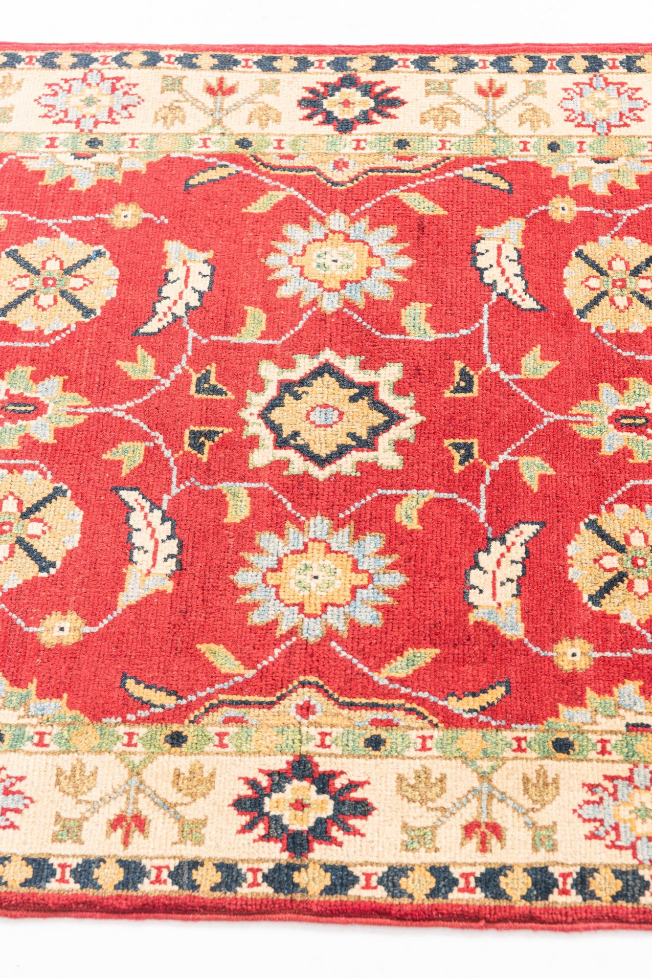 2' 7 x 9' 9 Hand Knotted Kazak Runner Rug