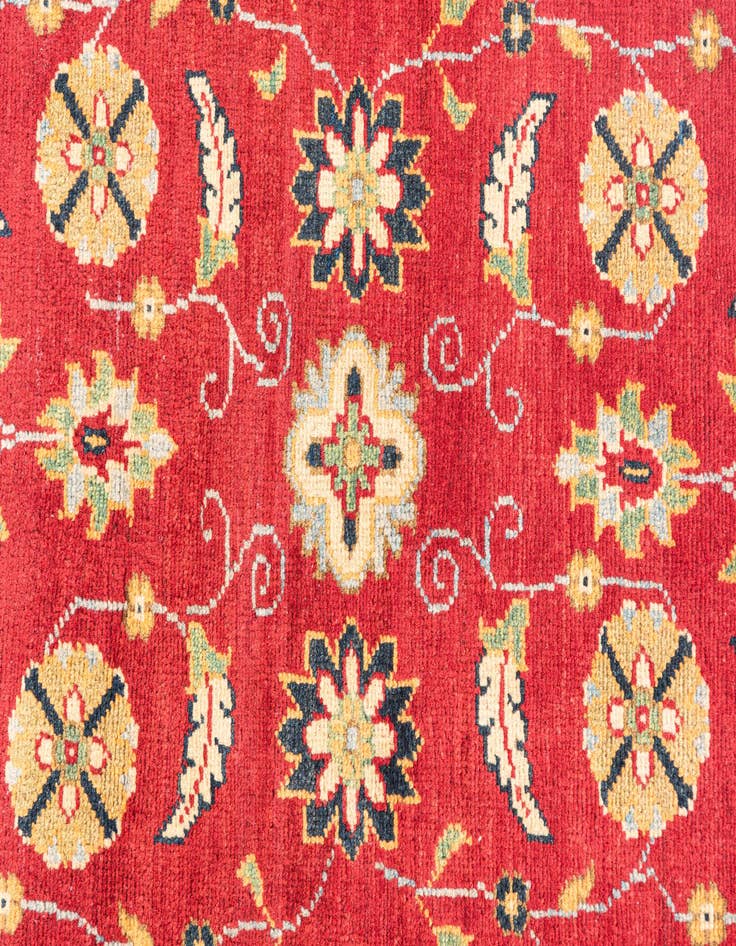 Detail image of 2' 7 x 9' 9  Hand Knotted Kazak Runner Rug
