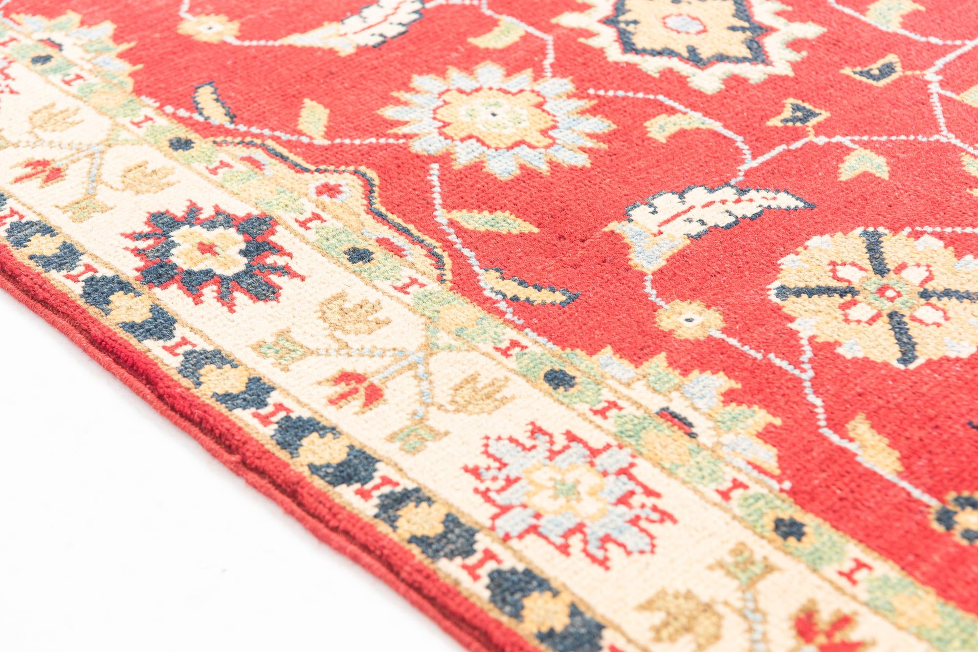 2' 7 x 9' 9 Hand Knotted Kazak Runner Rug