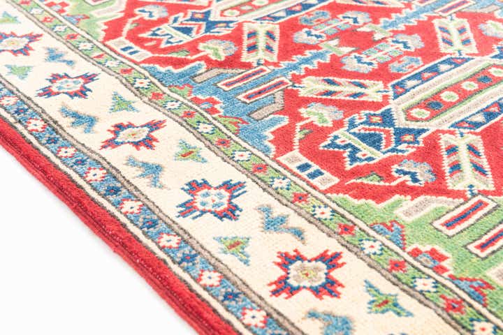 2' 9 x 9' 10 Hand Knotted Kazak Runner Rug
