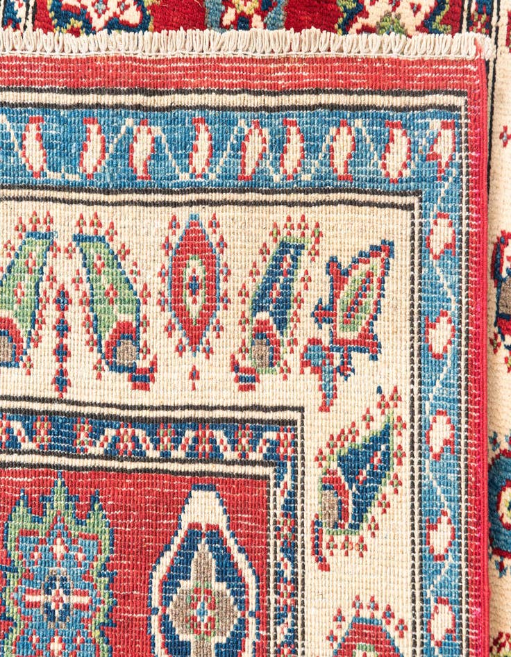 Detail image of 2' 9 x 9' 10  Hand Knotted Kazak Runner Rug