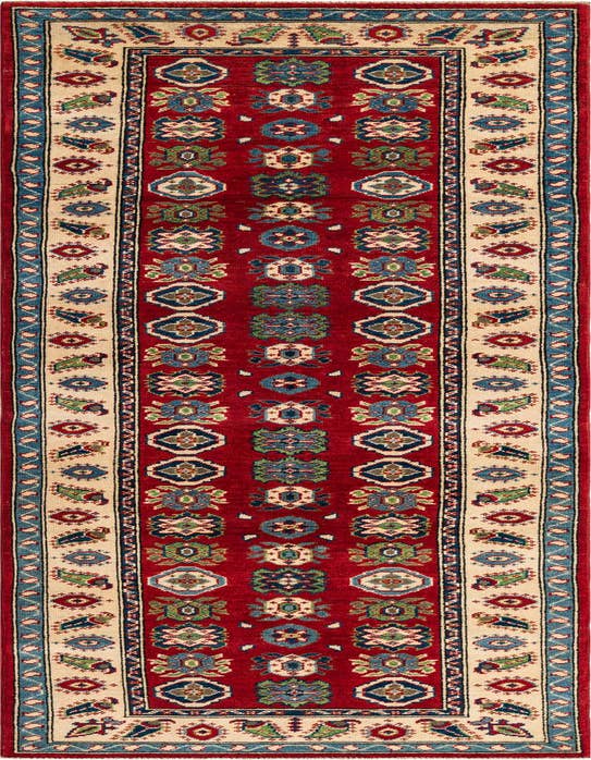 Detail image of 2' 9 x 9' 10 Hand Knotted Kazak Runner Rug