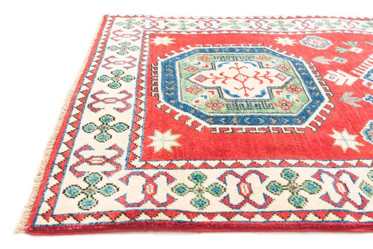 Detail image of 2' 9 x 9' 8 Hand Knotted Kazak Runner Rug