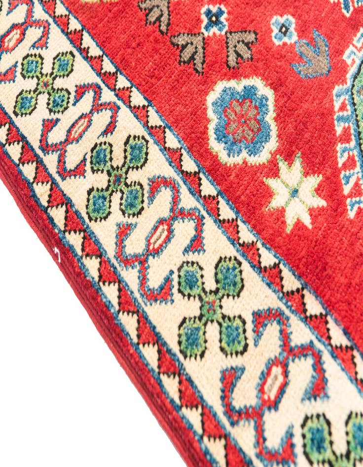 Detail image of 2' 9 x 9' 8  Hand Knotted Kazak Runner Rug