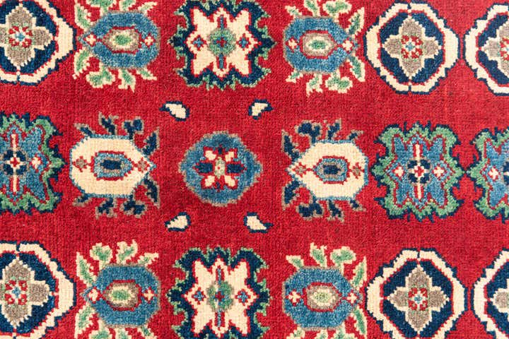 2' 8 x 9' 7 Hand Knotted Kazak Runner Rug