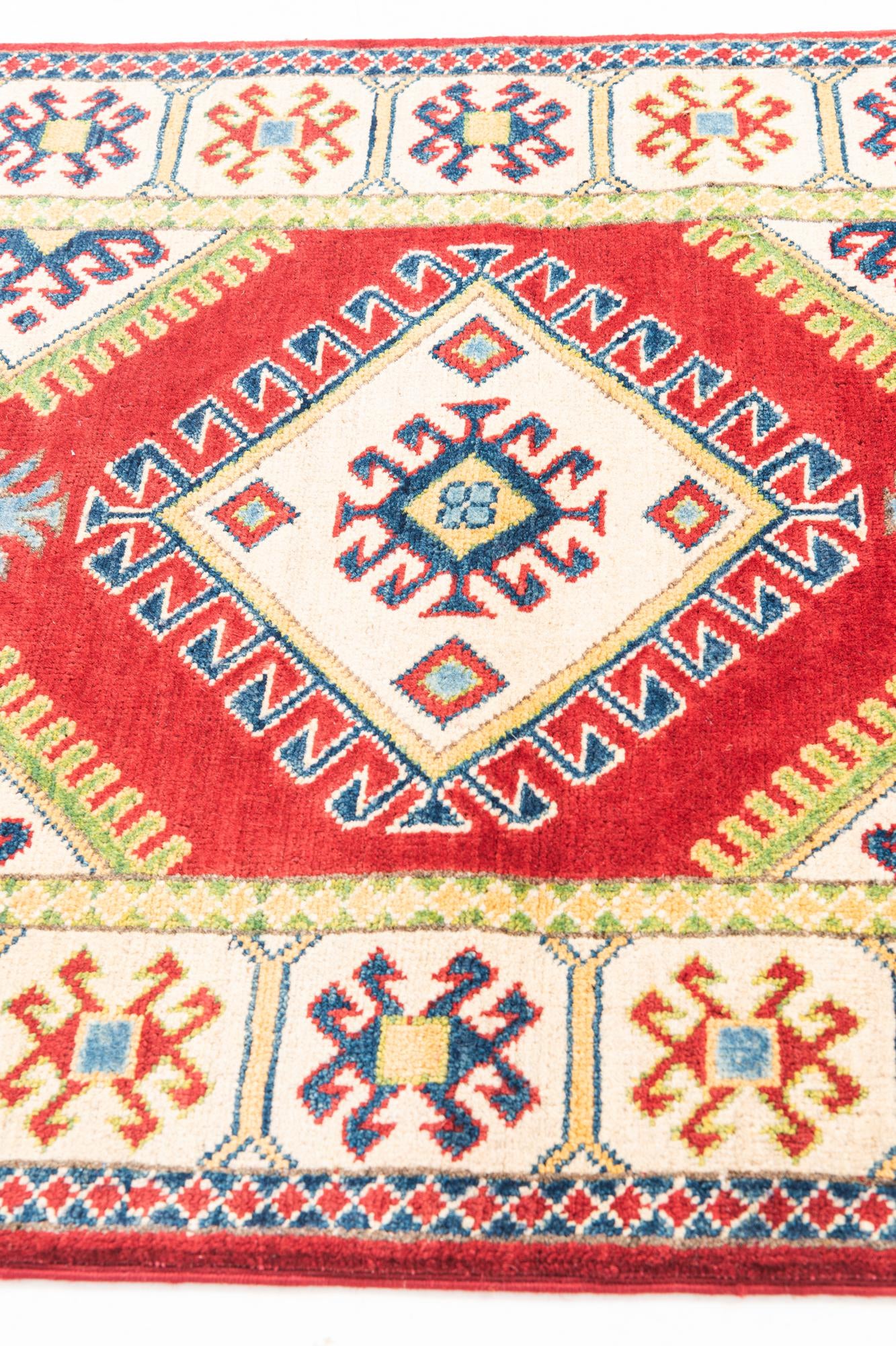 2' 8 x 10' 1 Hand Knotted Kazak Runner Rug