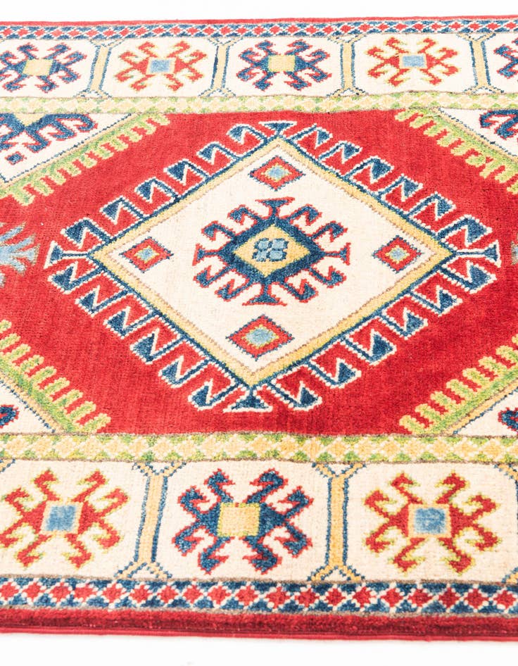 Detail image of 2' 8 x 10' 1  Hand Knotted Kazak Runner Rug