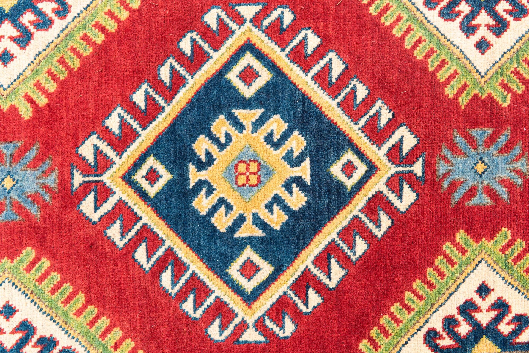 2' 8 x 10' 1 Hand Knotted Kazak Runner Rug