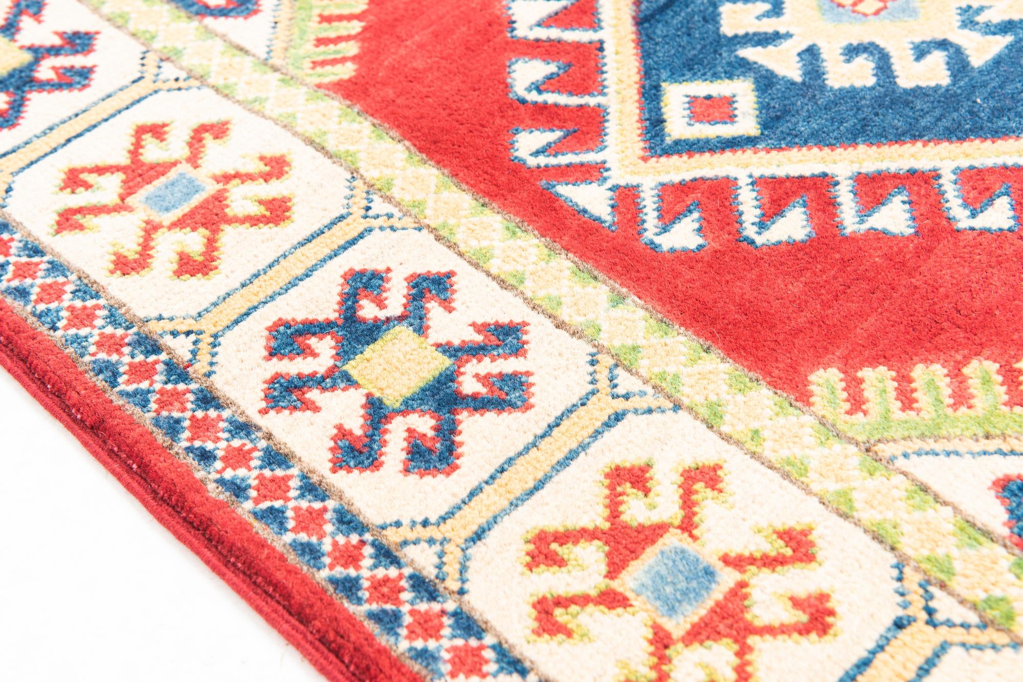 2' 8 x 10' 1 Hand Knotted Kazak Runner Rug