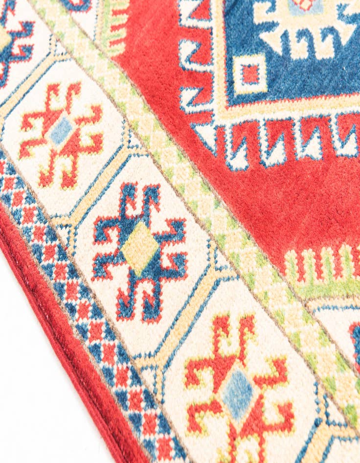 Detail image of 2' 8 x 10' 1  Hand Knotted Kazak Runner Rug