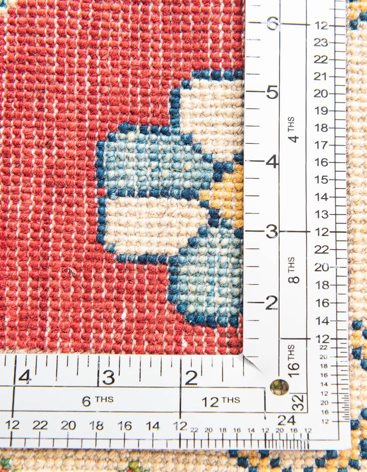 Detail image of 2' 8 x 10' 1  Hand Knotted Kazak Runner Rug