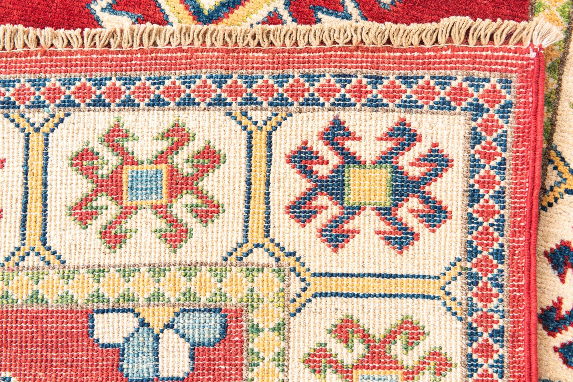 2' 8 x 10' 1 Hand Knotted Kazak Runner Rug