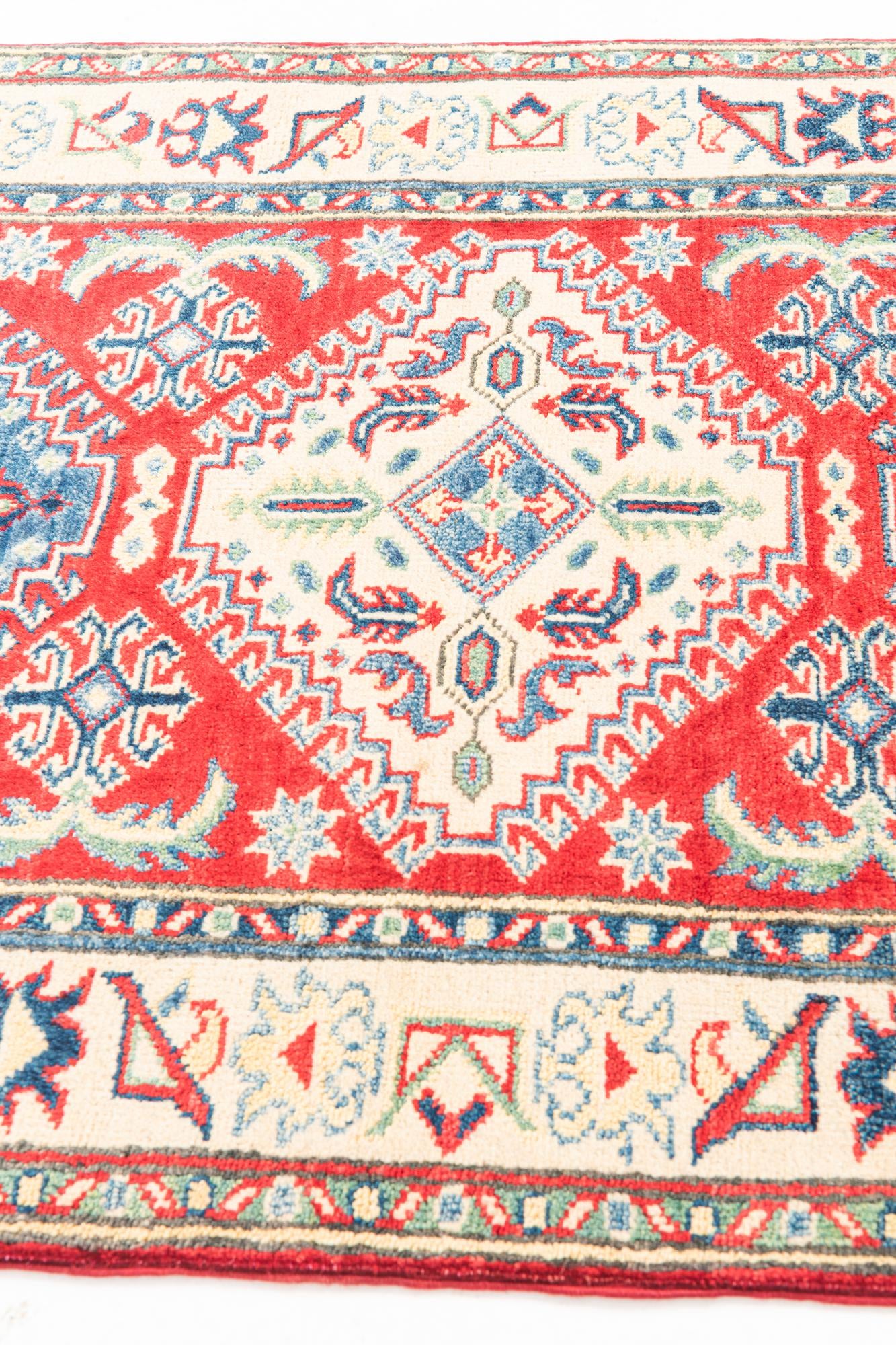 2' 8 x 9' 8 Hand Knotted Kazak Runner Rug