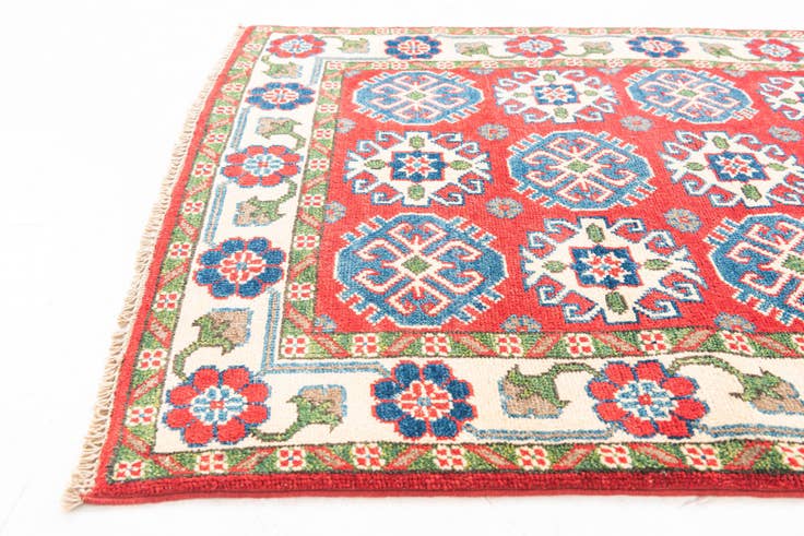 Detail image of 2' 10 x 9' 6 Hand Knotted Kazak Runner Rug