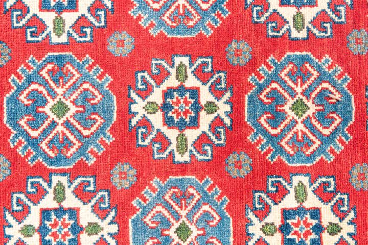 2' 10 x 9' 6 Hand Knotted Kazak Runner Rug