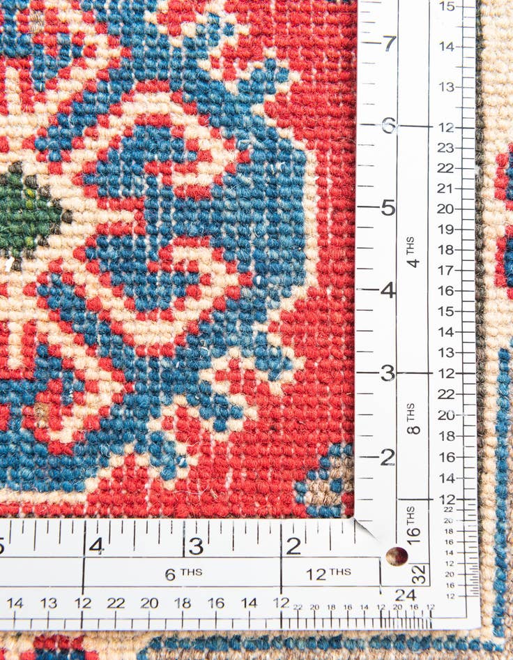 Detail image of 2' 10 x 9' 6  Hand Knotted Kazak Runner Rug