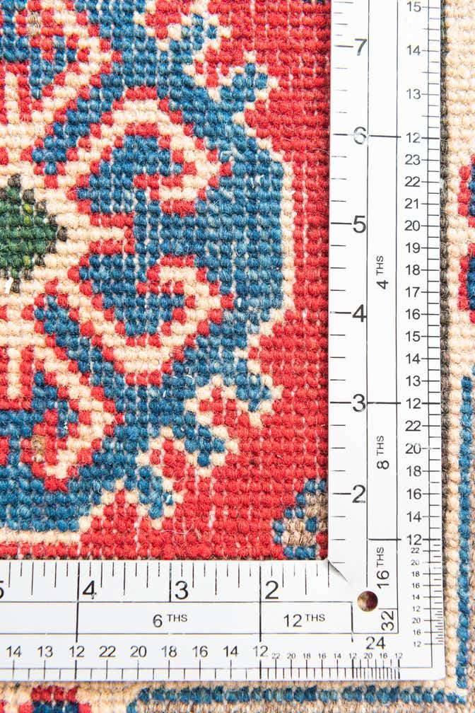 2' 10 x 9' 6 Hand Knotted Kazak Runner Rug