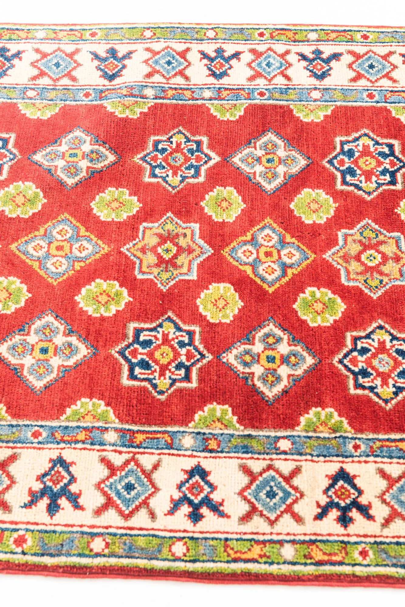 2' 9 x 10' Hand Knotted Kazak Runner Rug