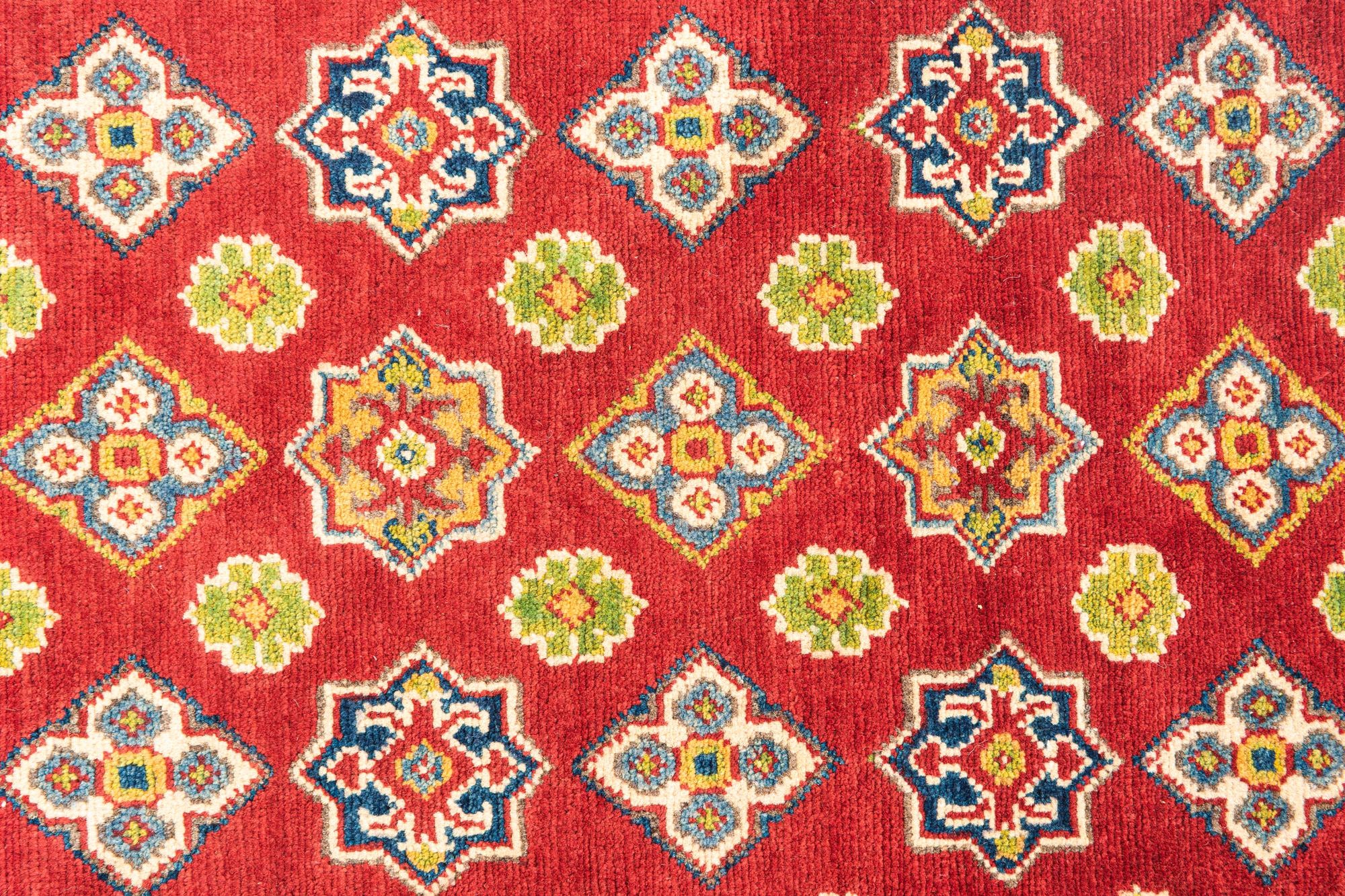 2' 9 x 10' Hand Knotted Kazak Runner Rug