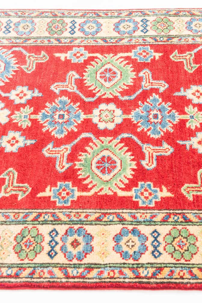 2' 8 x 9' 8 Hand Knotted Kazak Runner Rug