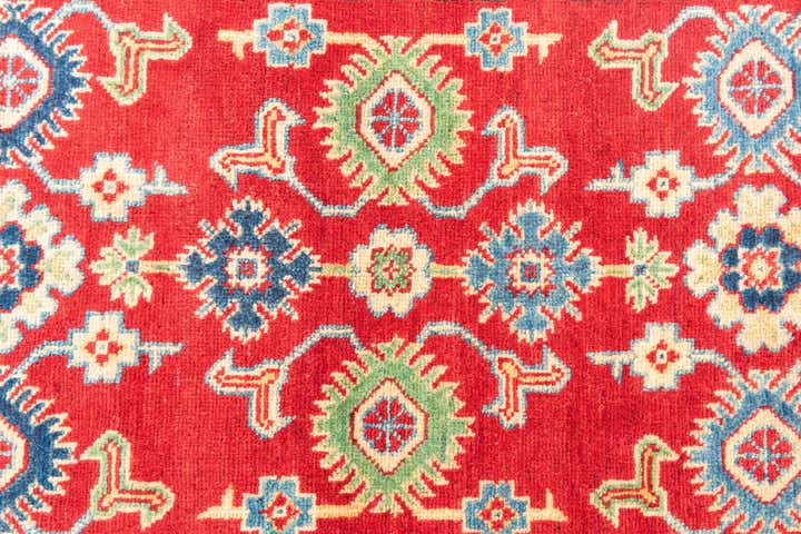 2' 8 x 9' 8 Hand Knotted Kazak Runner Rug