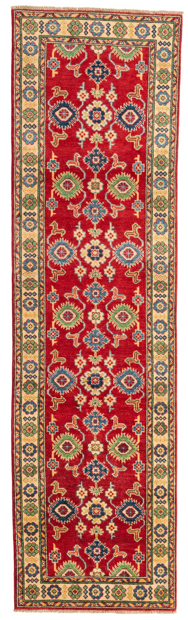 2' 8 x 9' 8 Hand Knotted Kazak Runner Rug