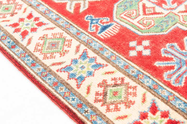 2' 8 x 9' 10 Hand Knotted Kazak Runner Rug