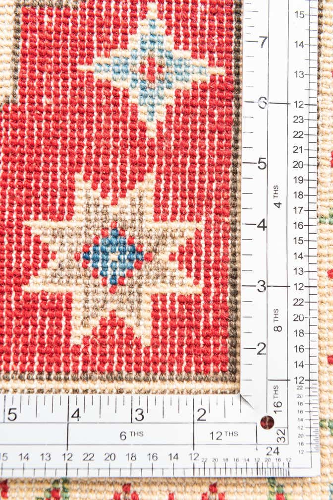 2' 8 x 9' 10 Hand Knotted Kazak Runner Rug