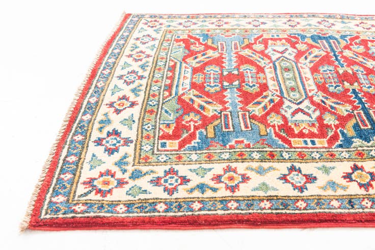 Detail image of 2' 9 x 9' 4 Hand Knotted Kazak Runner Rug