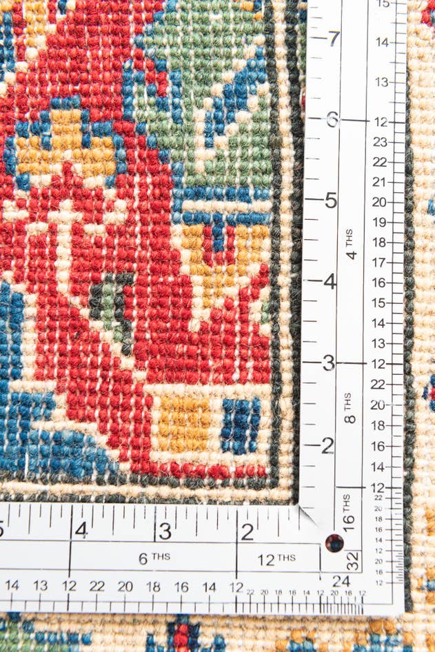 Detail image of 2' 9 x 9' 4 Hand Knotted Kazak Runner Rug