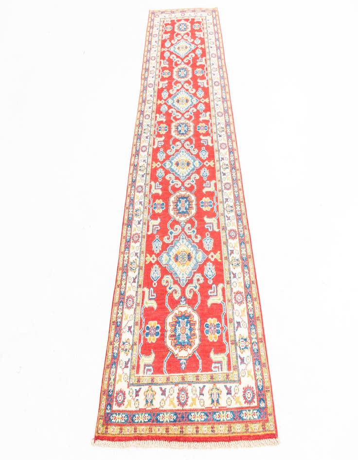 Detail image of 2' 9 x 9' 9  Hand Knotted Kazak Runner Rug