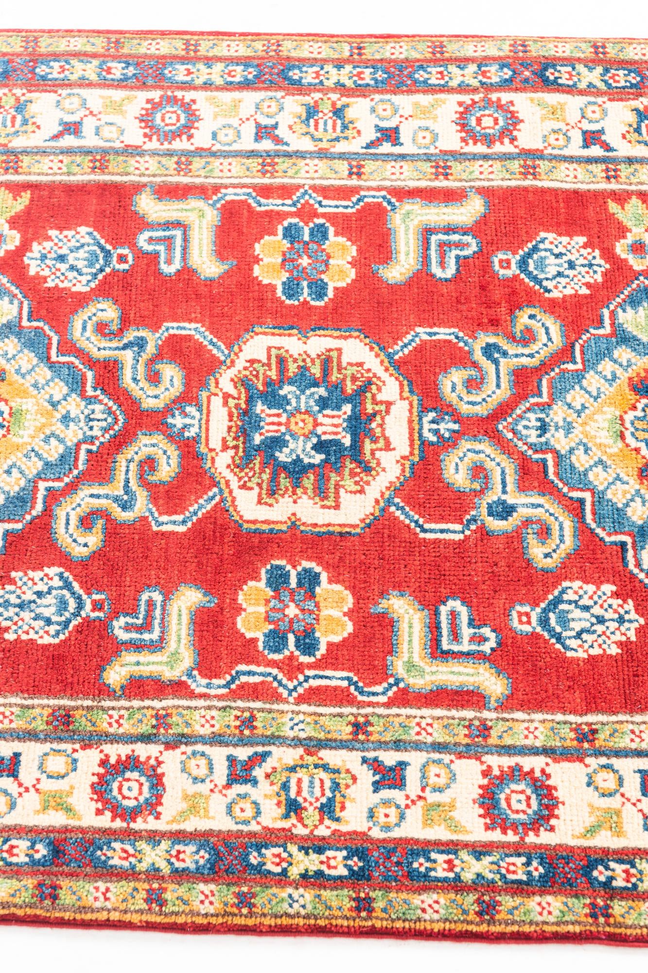 2' 9 x 9' 9 Hand Knotted Kazak Runner Rug