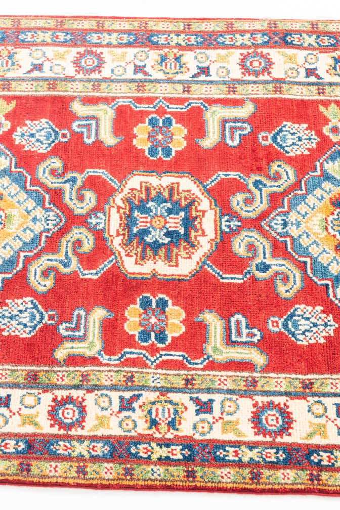 2' 9 x 9' 9 Hand Knotted Kazak Runner Rug