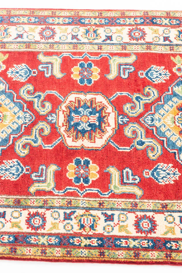 Detail image of 2' 9 x 9' 9 Hand Knotted Kazak Runner Rug